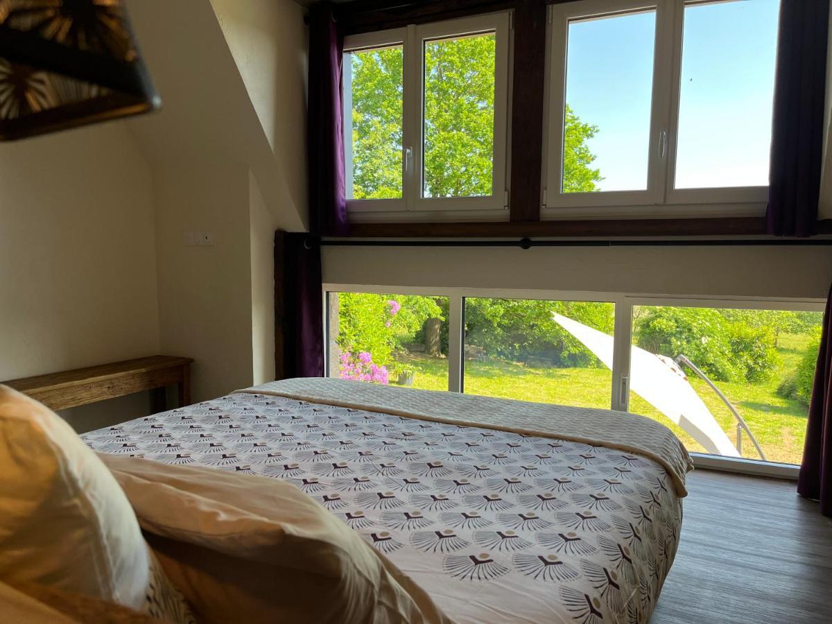 Maison D'Hote Avec Sauna Et Jacuzzi A La Campagne Les Portes du Coglais Exteriér fotografie