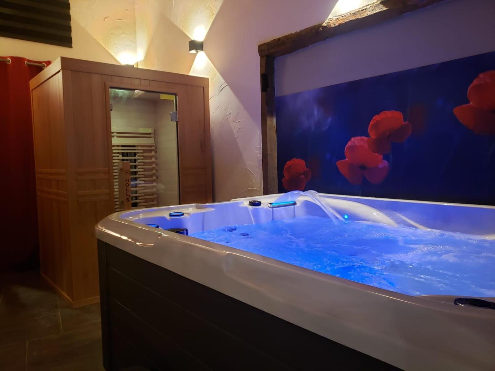 Maison D'Hote Avec Sauna Et Jacuzzi A La Campagne Les Portes du Coglais Exteriér fotografie